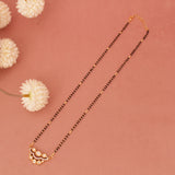 Short Daily wear Kundan Mangalsutra 18 Inch