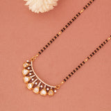 Short Daily wear Kundan Mangalsutra 18 Inch