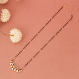 Short Daily wear Kundan Mangalsutra 18 Inch