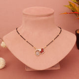 Short Daily wear Kundan Mangalsutra 18 Inch