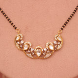 Short Daily wear Kundan Mangalsutra 18 Inch