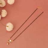 Short Daily wear Kundan Mangalsutra 18 Inch