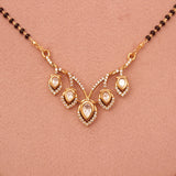 Short Daily wear Kundan Mangalsutra 18 Inch