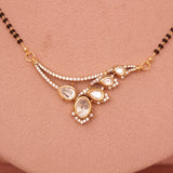 Short Daily wear Kundan Mangalsutra 18 Inch