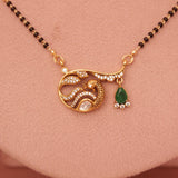 Short Daily wear Kundan Mangalsutra 18 Inch