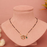 Short Daily wear Kundan Mangalsutra 18 Inch