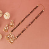 Short Kundan Wati Mangalsutra 18 Inch