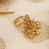 Antique Gold Heritage Swarovski Finger Ring