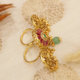 Antique Gold 2 Finger's Ring