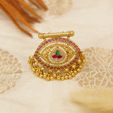 Antique Gold Kundan Finger Ring