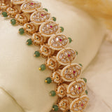 Premium Kundan Moti Bandhai Bracelet