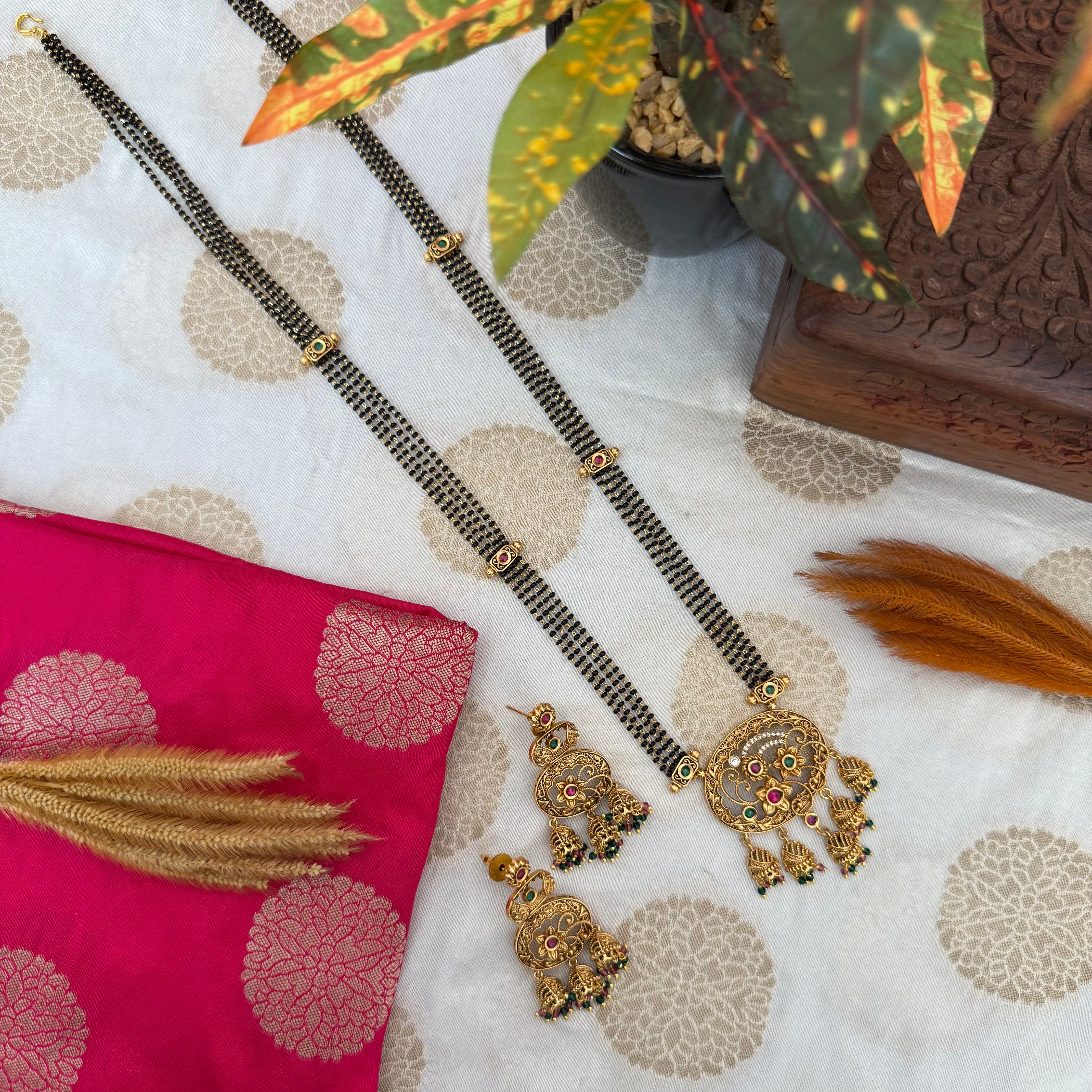 Antique Mangalsutra Set
