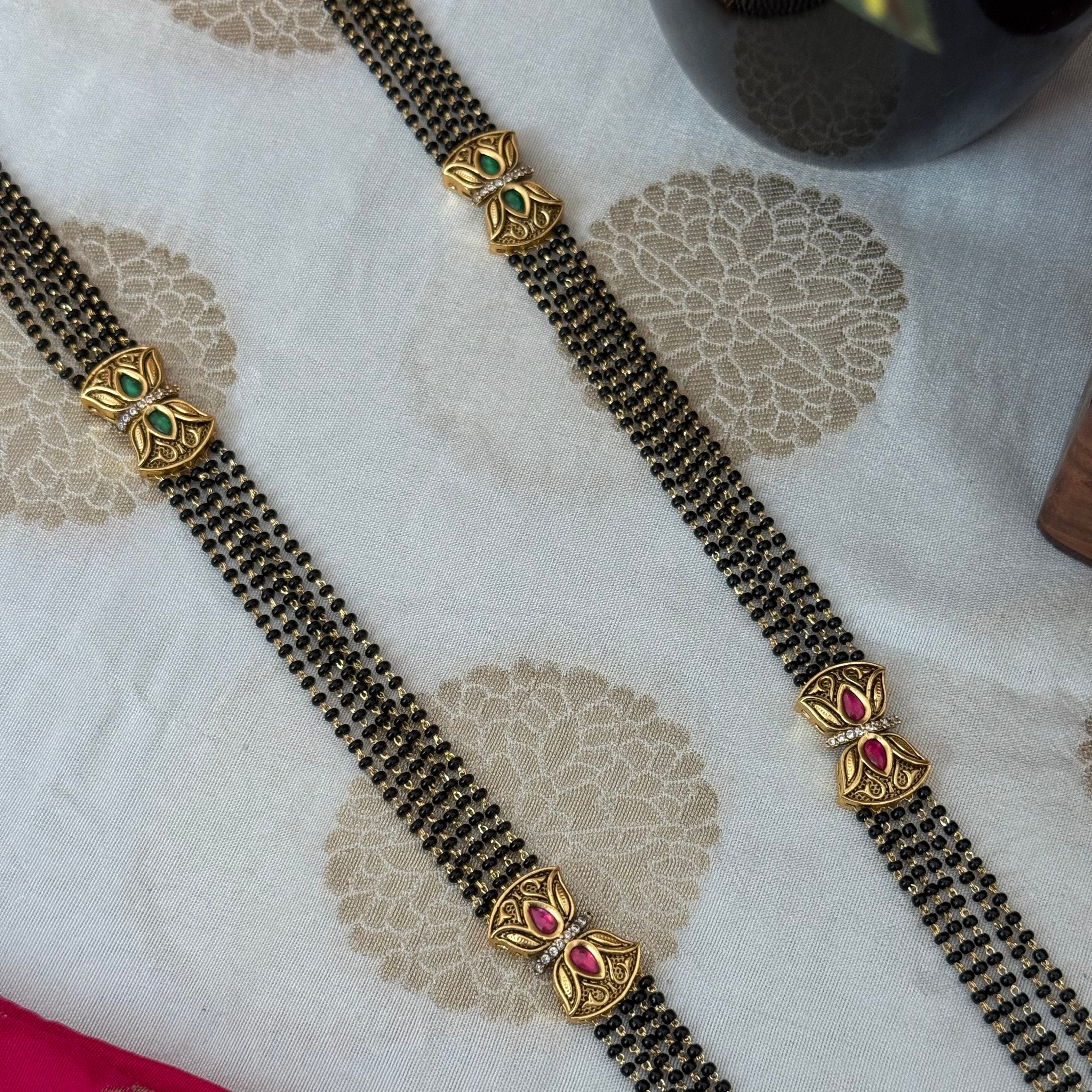 Antique Long Mangalsutra Set