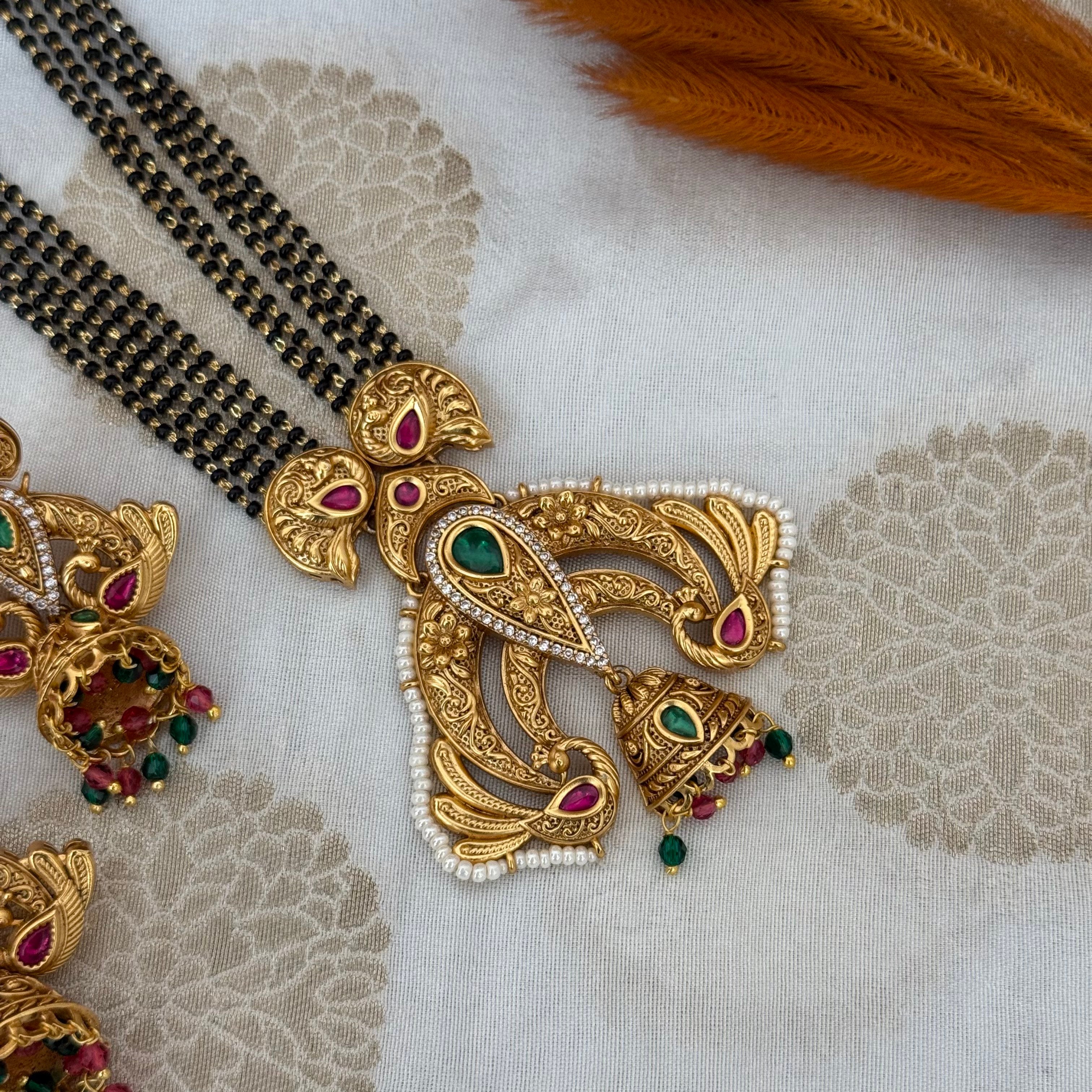 Antique Long Mangalsutra Set