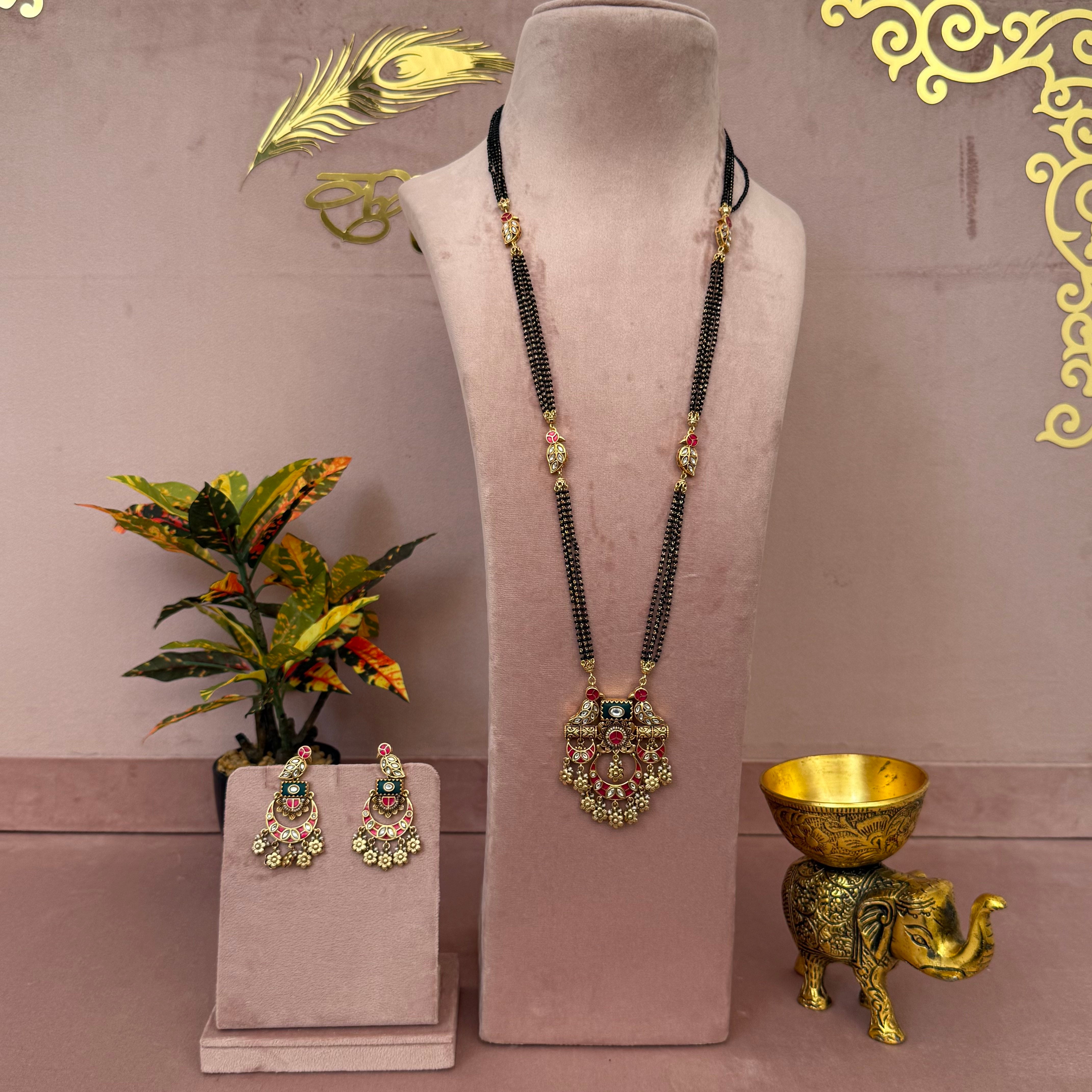 Heritage Long Mangalsutra Set