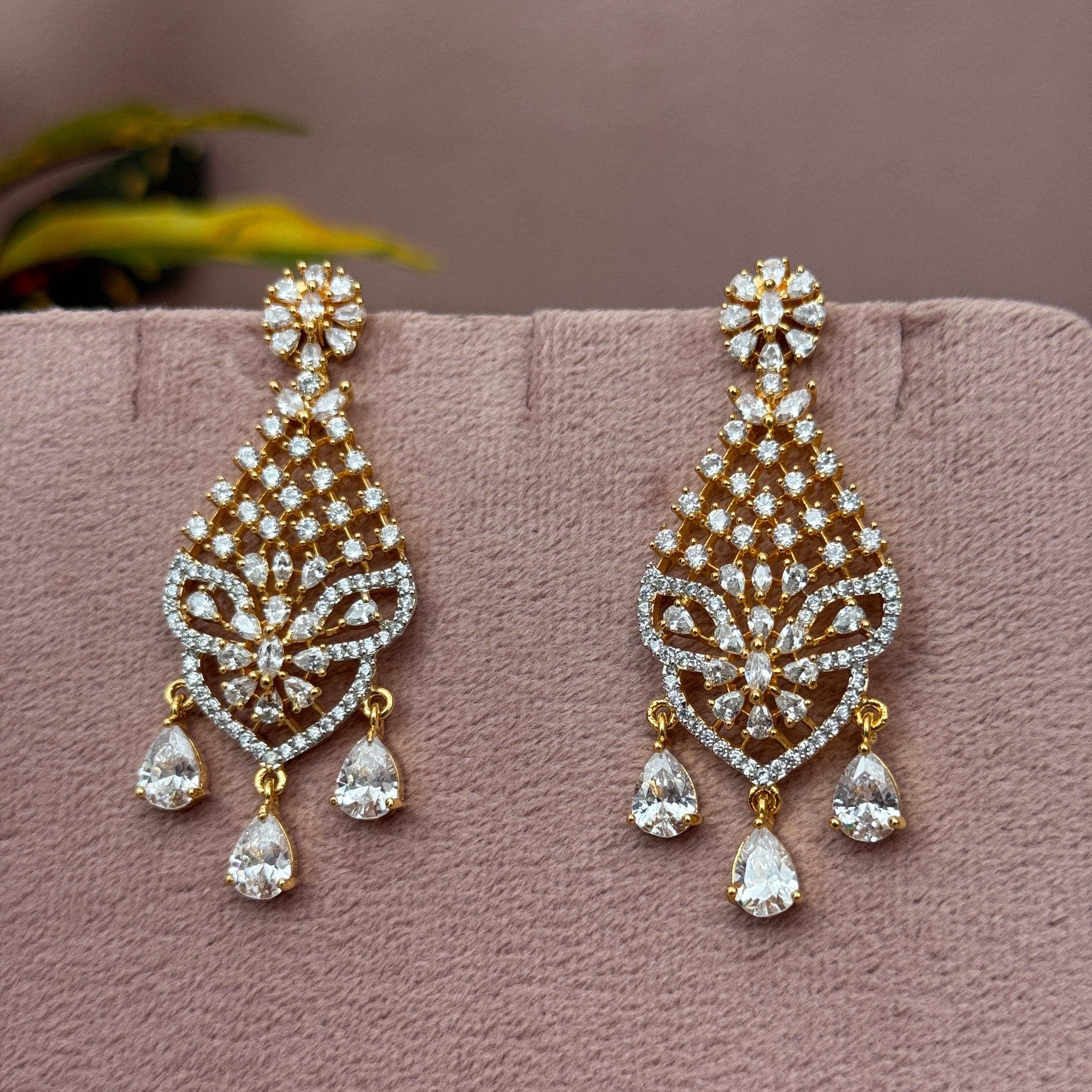 A D Long Mangalsutra Set