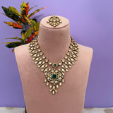 Premium Kundan Layer Necklace Set
