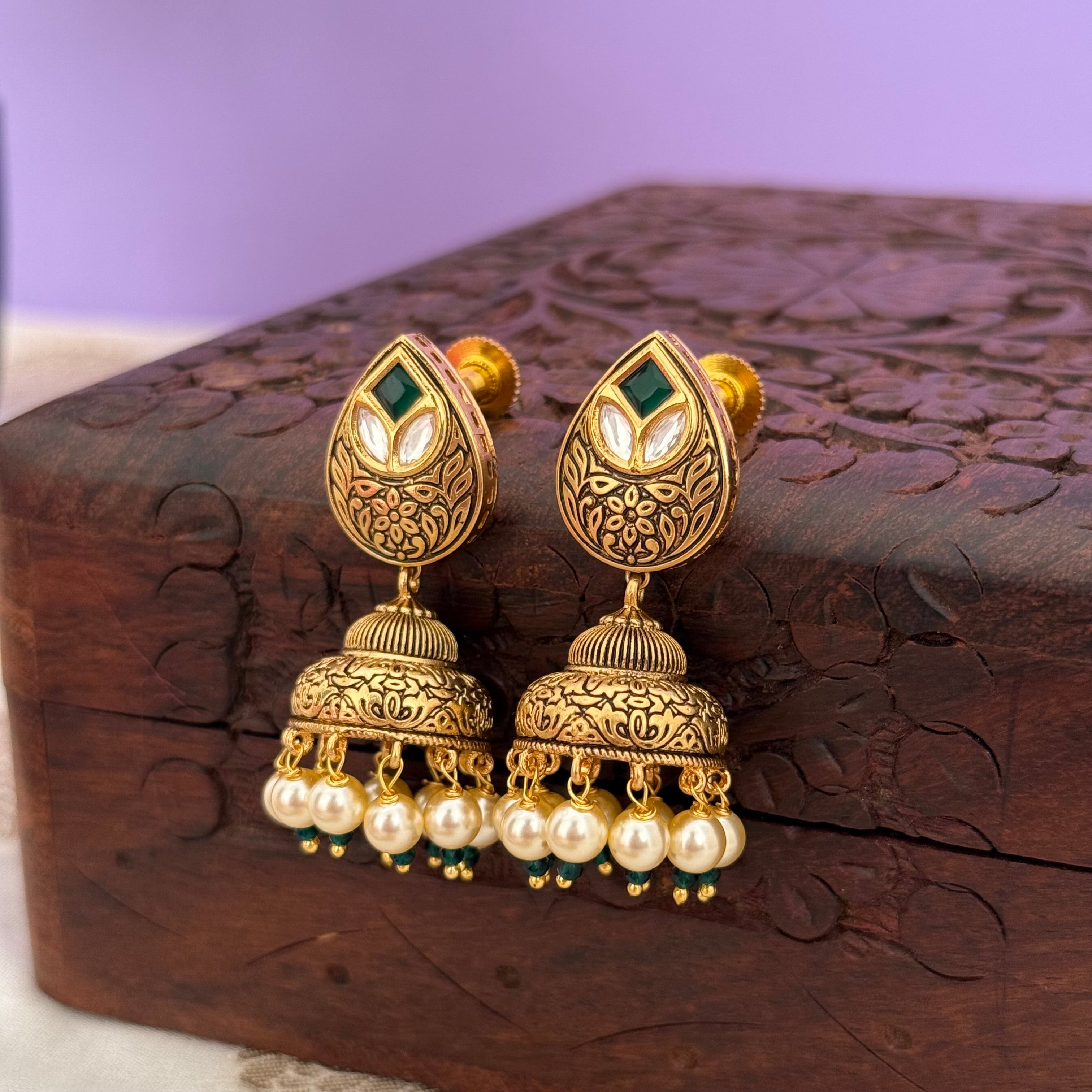 Antique Long Mangalsutra Set