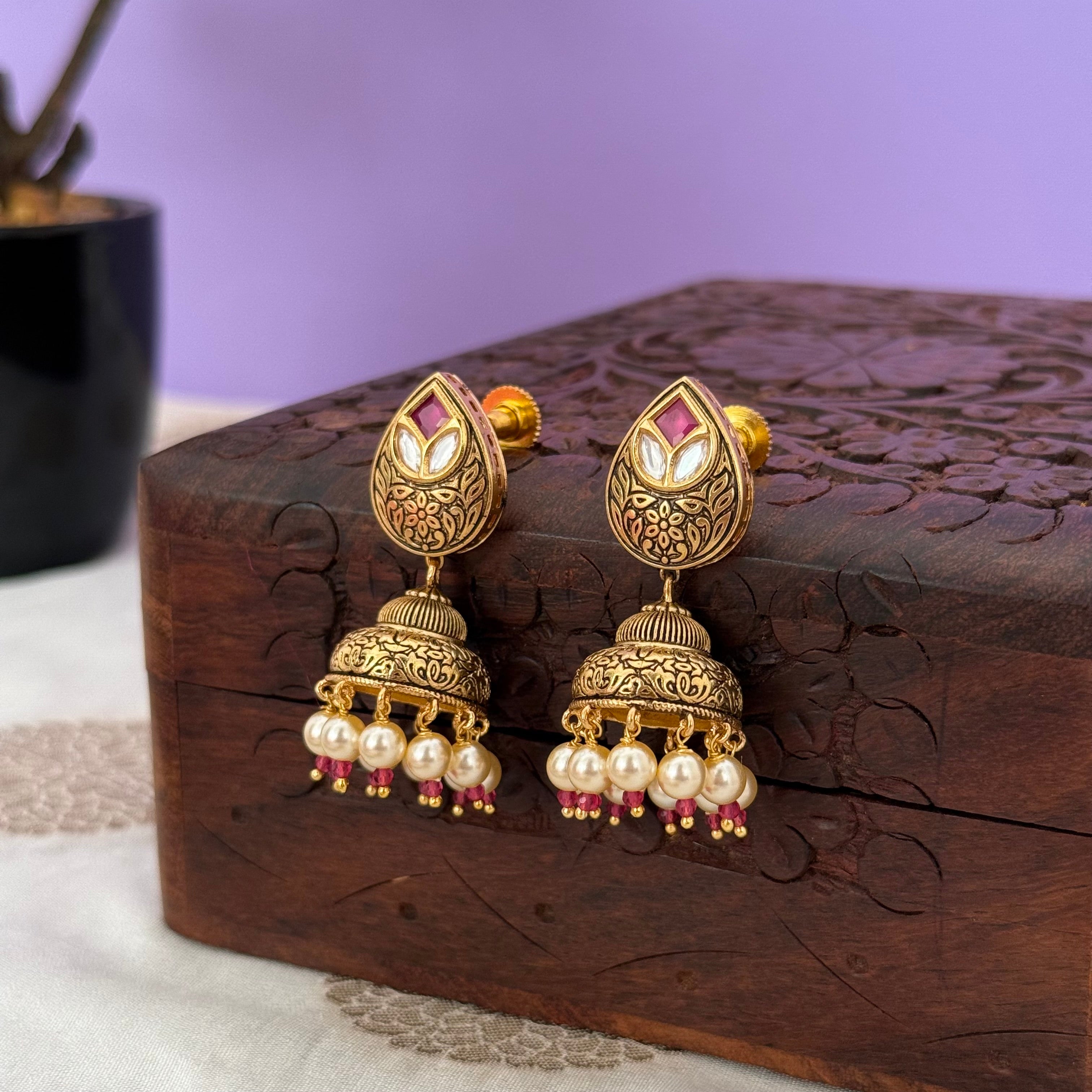 Antique Long Mangalsutra Set