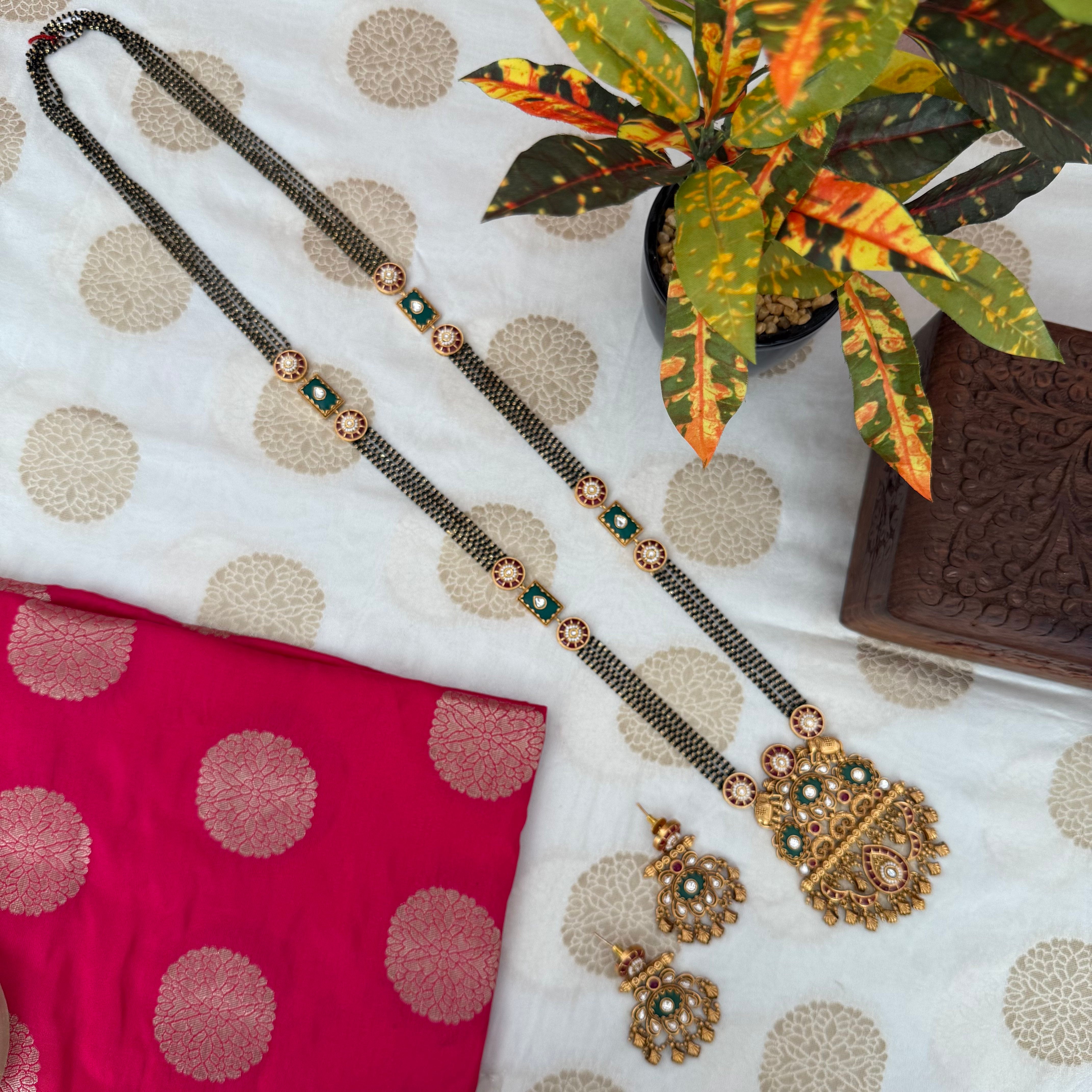 Heritage Long Mangalsutra Set