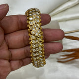 Moissanite Sutla Kada Bracelet