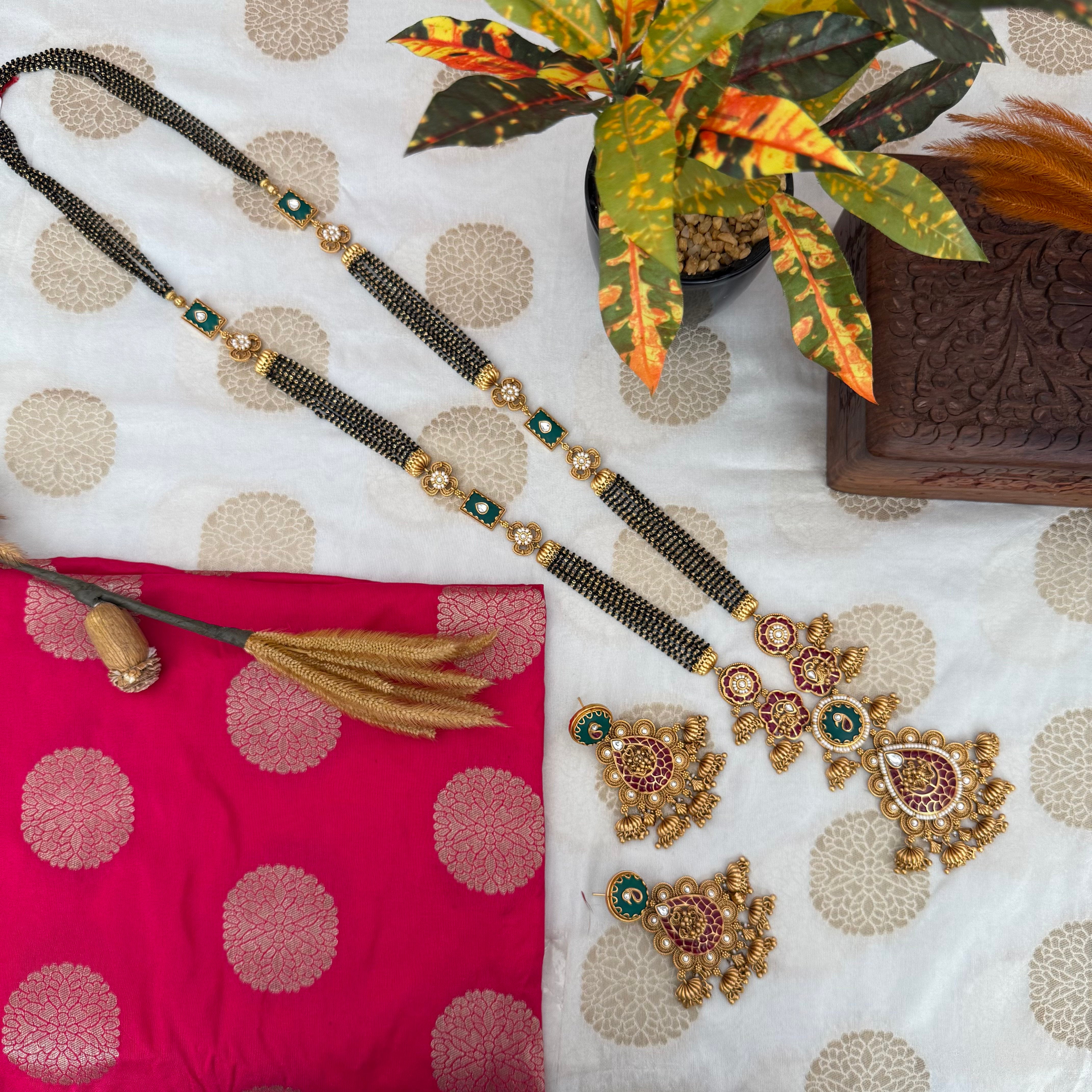 Heritage Long Mangalsutra Set