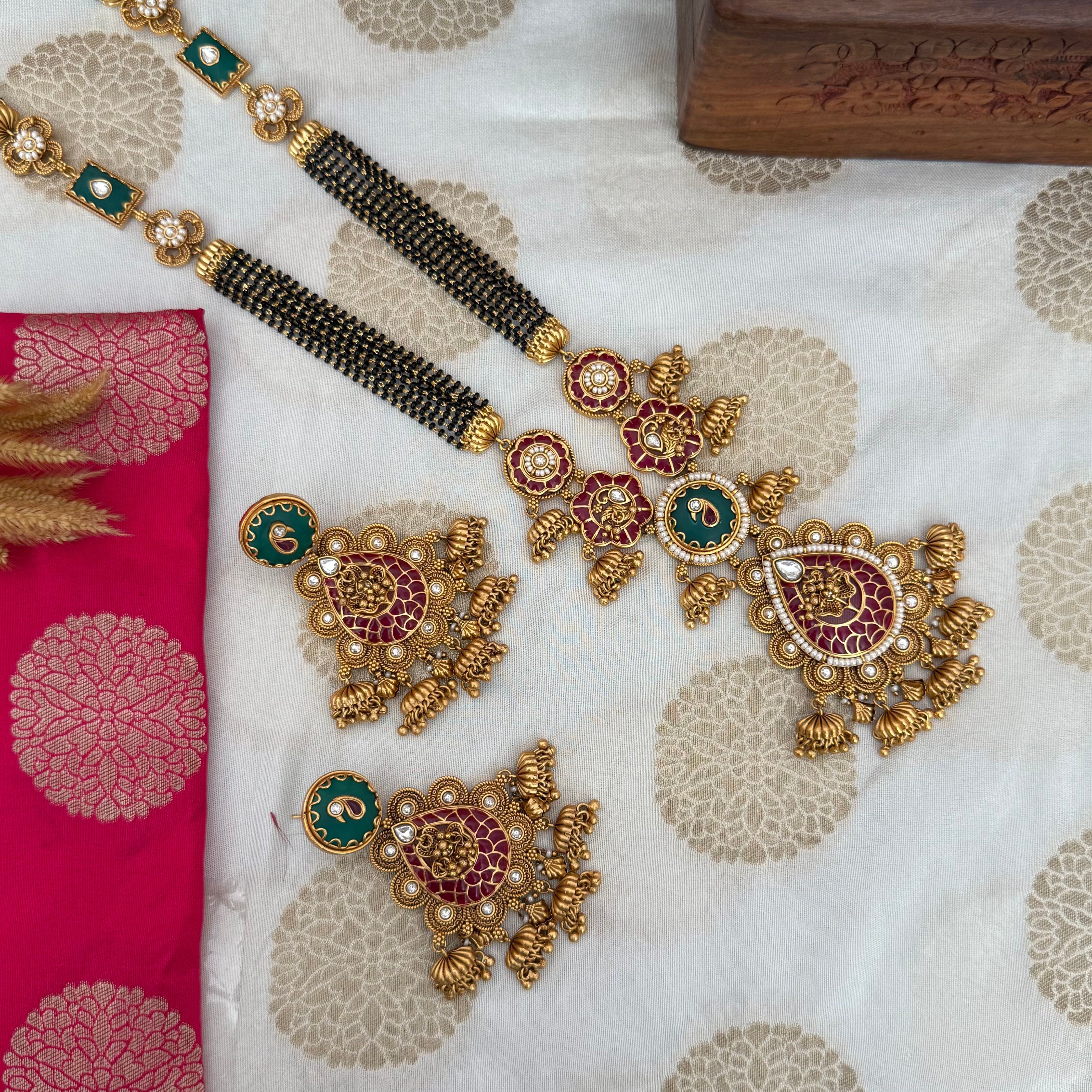 Heritage Long Mangalsutra Set