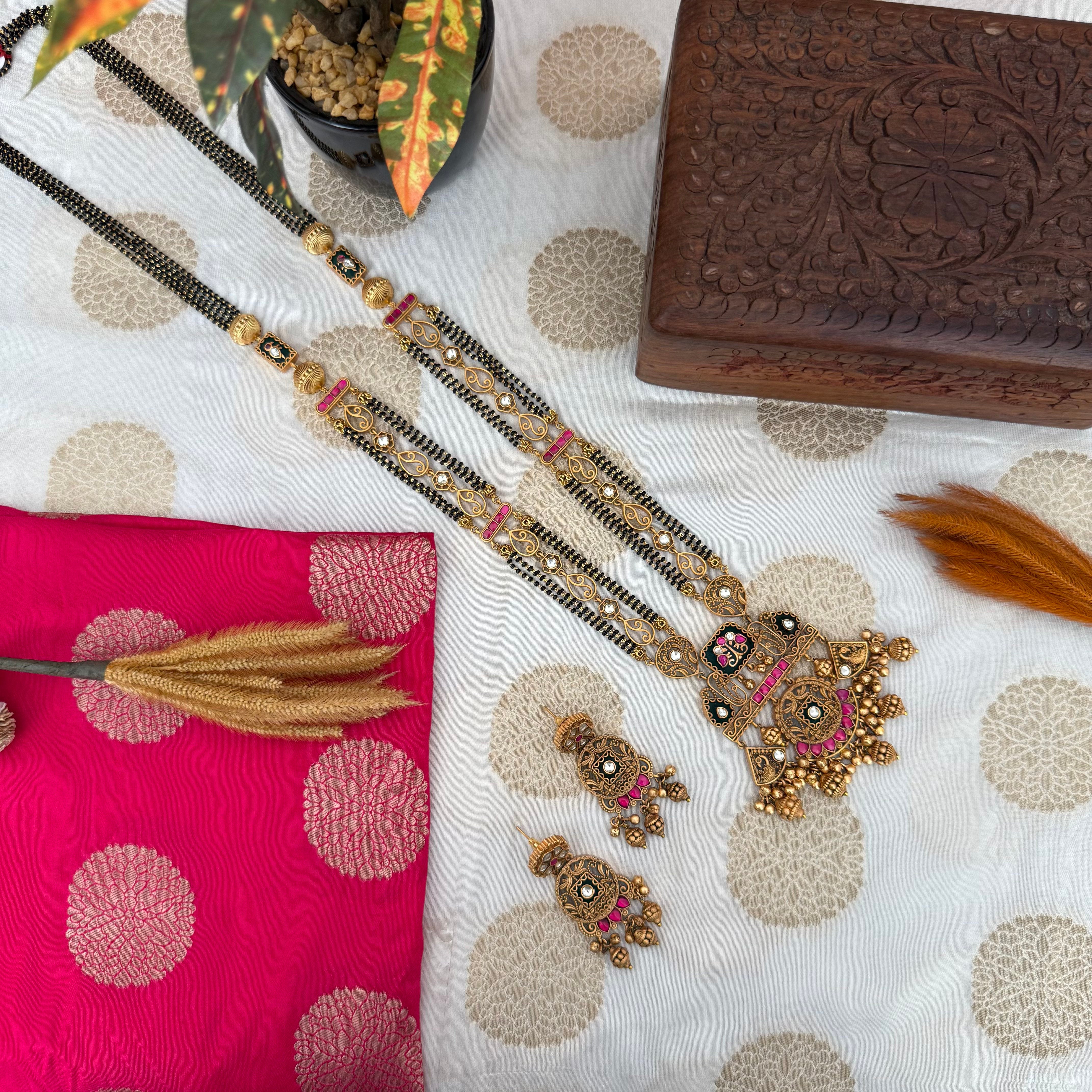 Heritage Long Mangalsutra Set