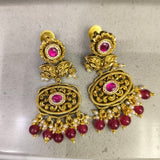 Antique Gold Earring